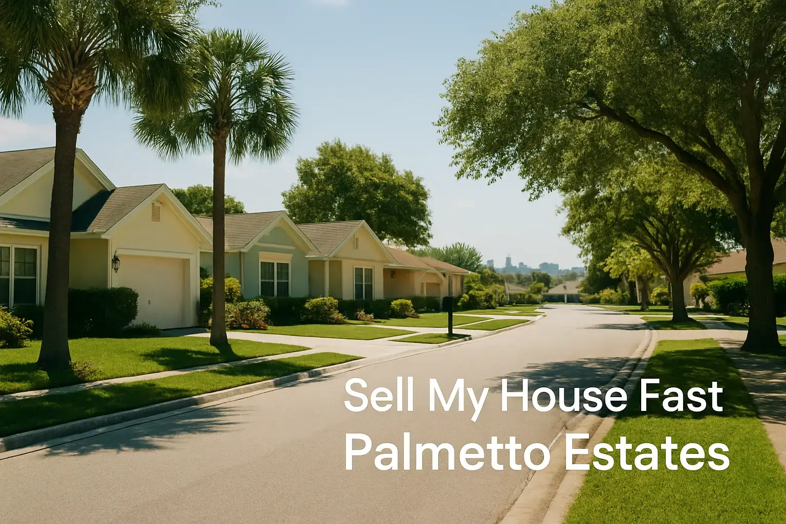 Sell My House Fast Palmetto Estates