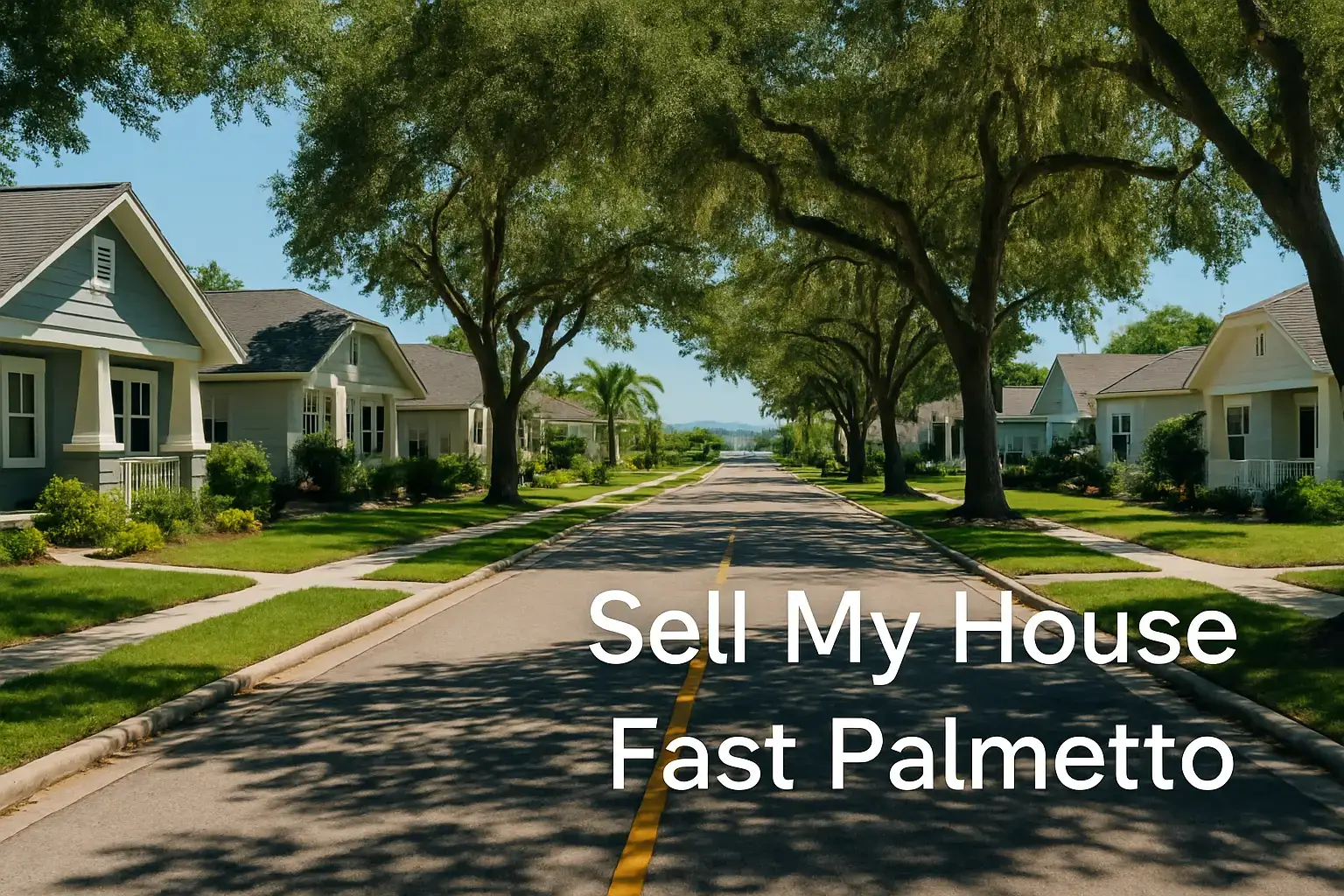 Sell My House Fast Palmetto