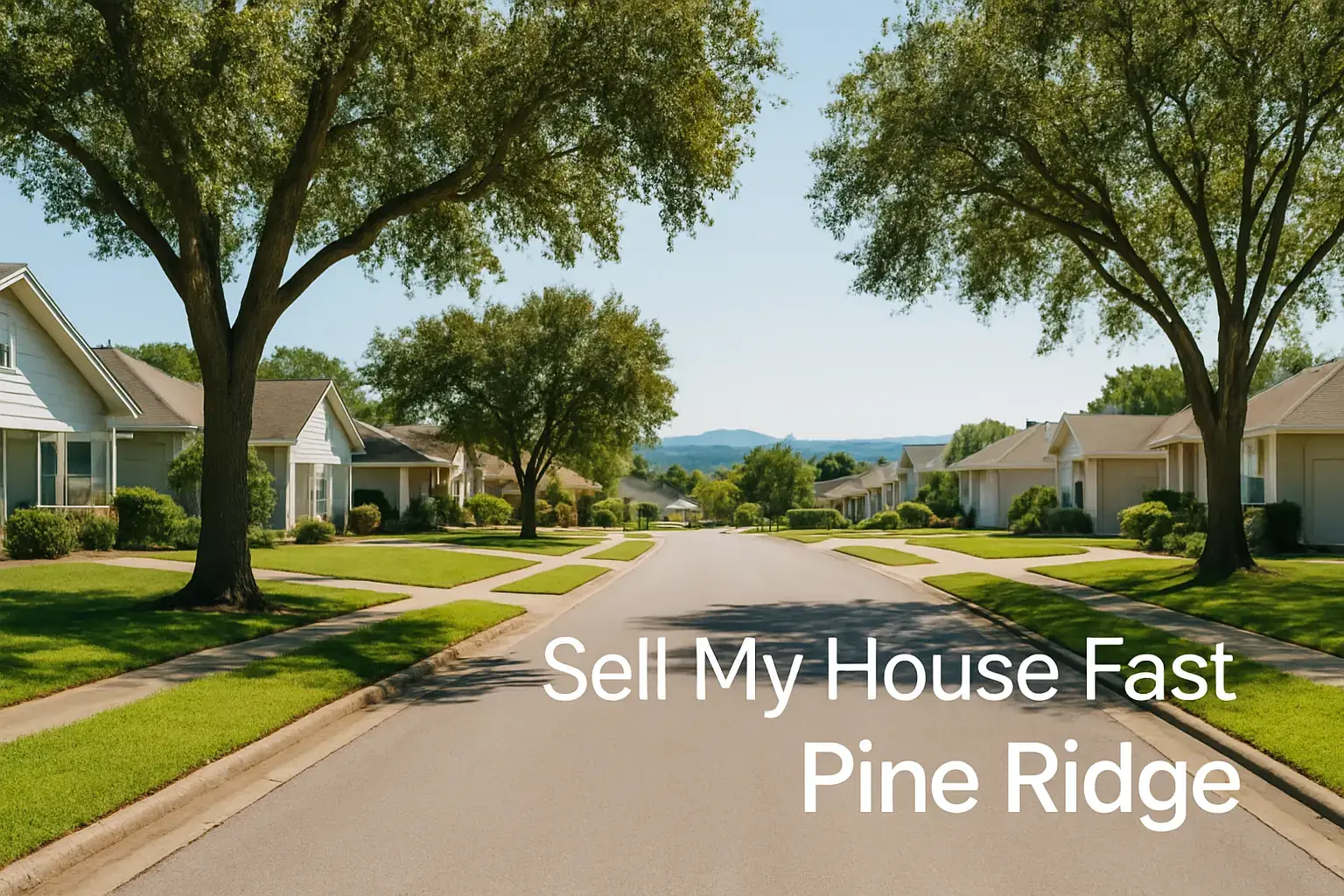 We Buy Houses Pine Ridge