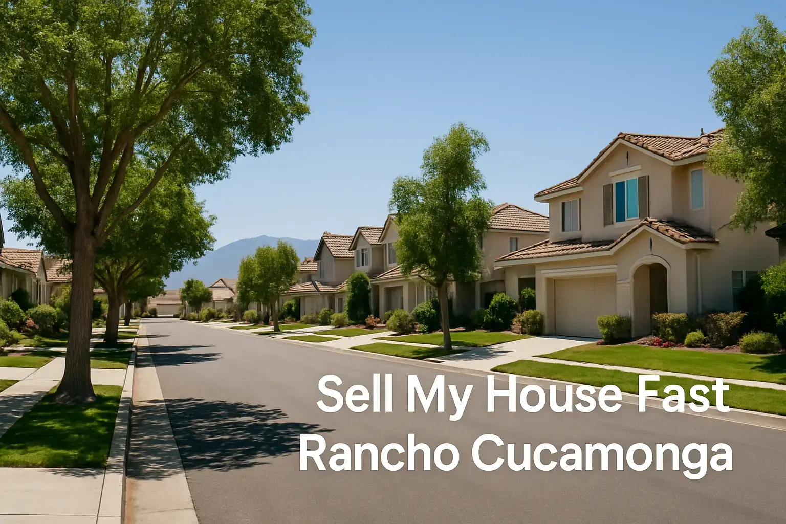 We Buy Houses Rancho Cucamonga