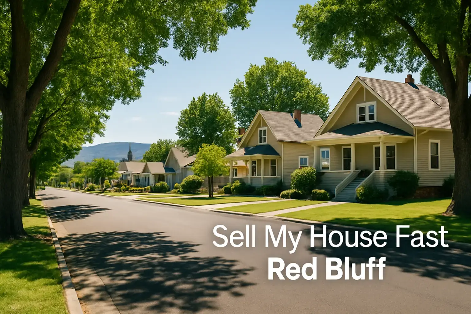 We Buy Houses Red Bluff