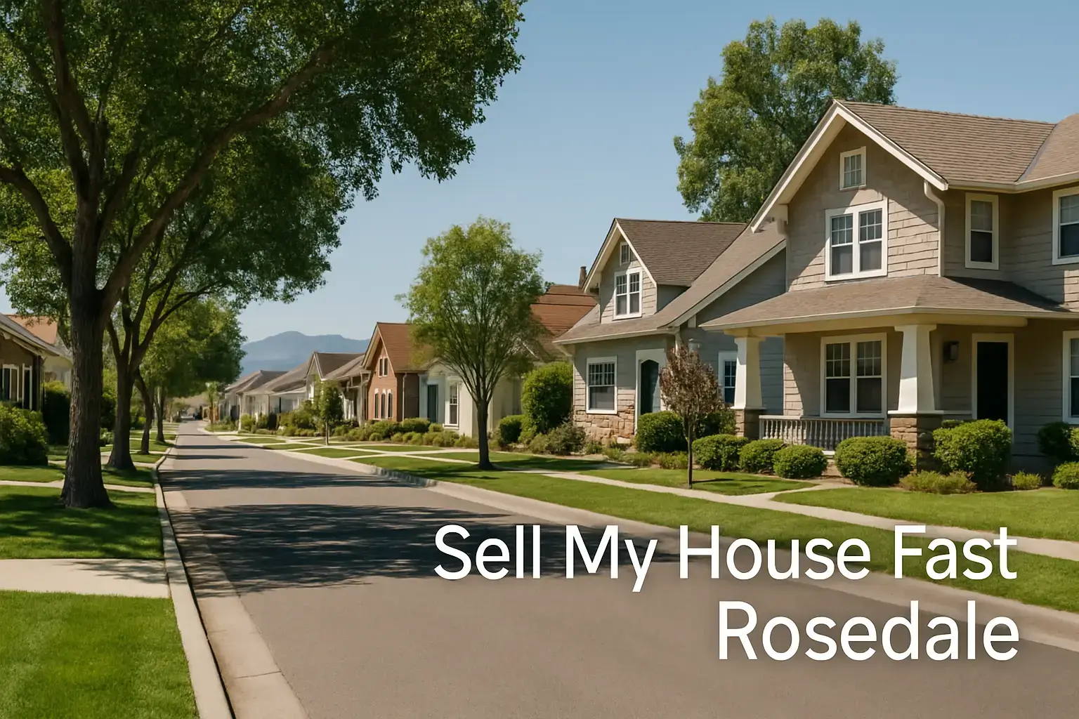 We Buy Houses Rosedale