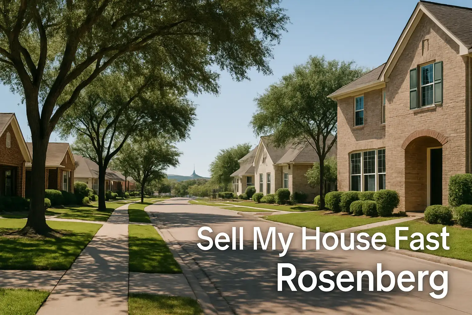 We Buy Houses Rosenberg