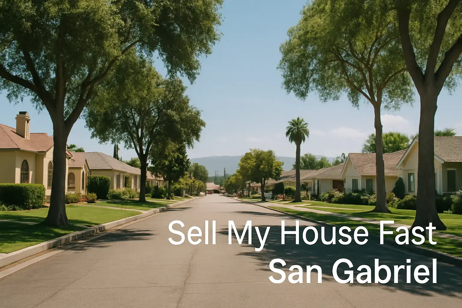 We Buy Houses San Gabriel
