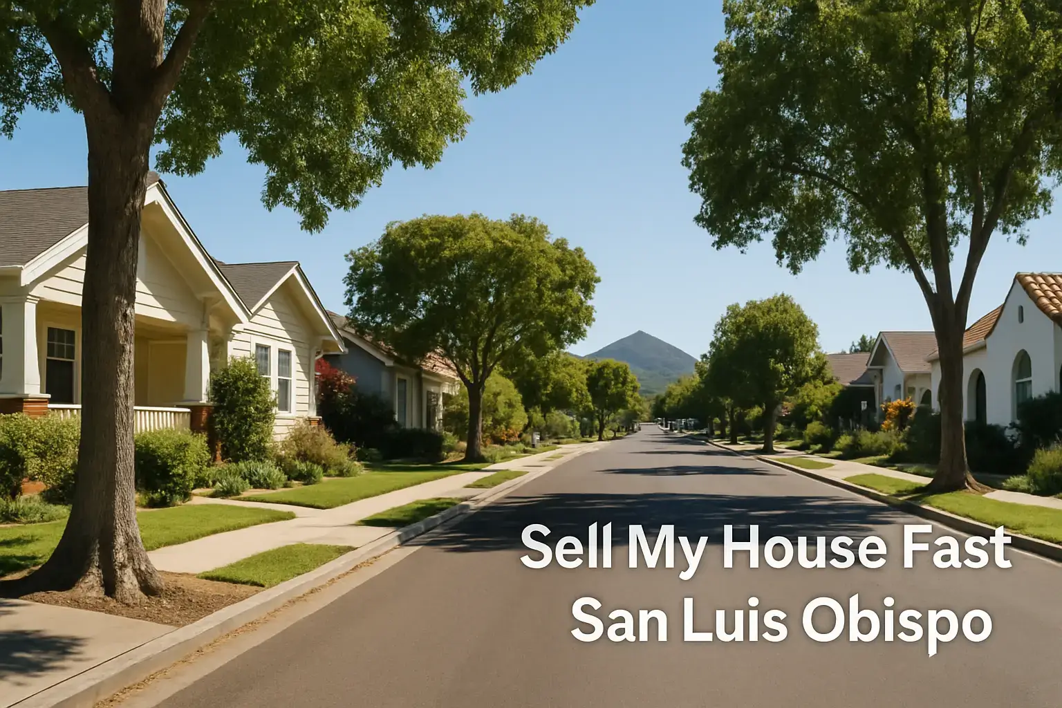 We Buy Houses San Luis Obispo