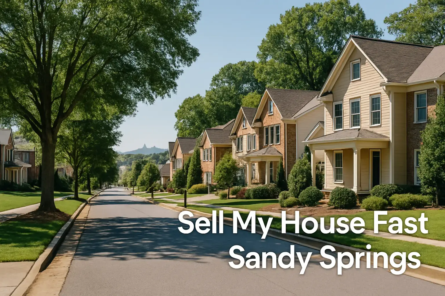 We Buy Houses Sandy Springs