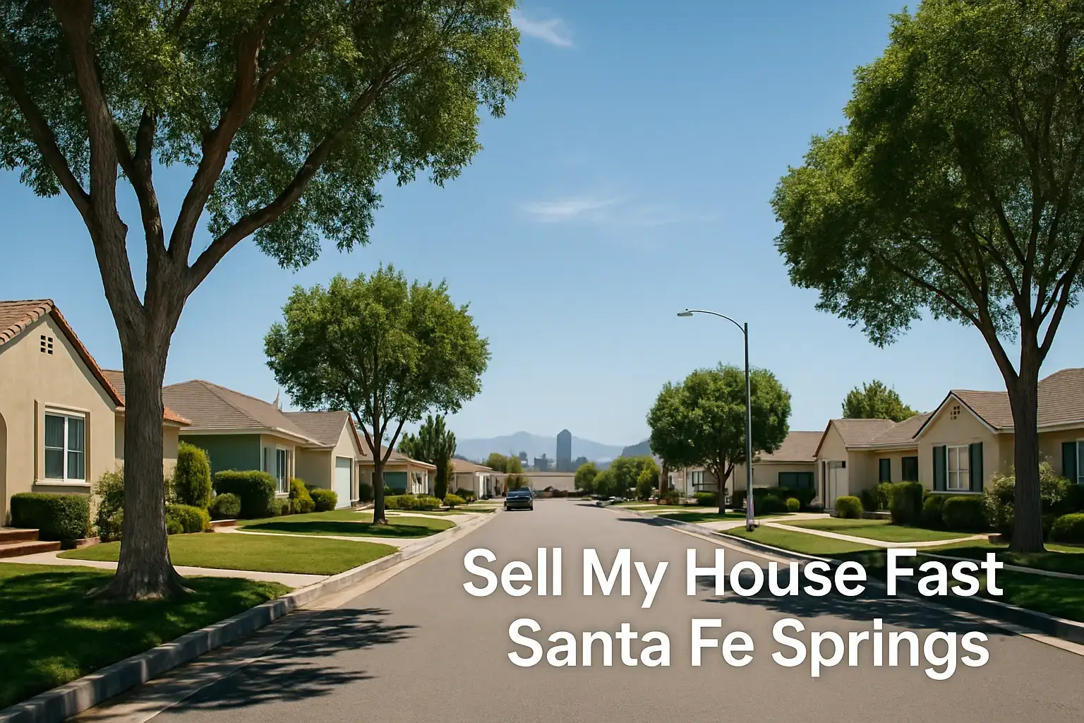 We Buy Houses Santa Fe Springs