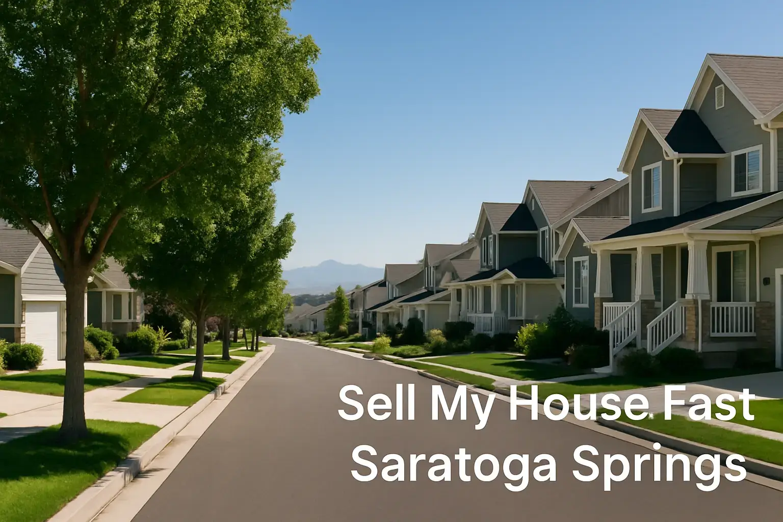 We Buy Houses Saratoga Springs