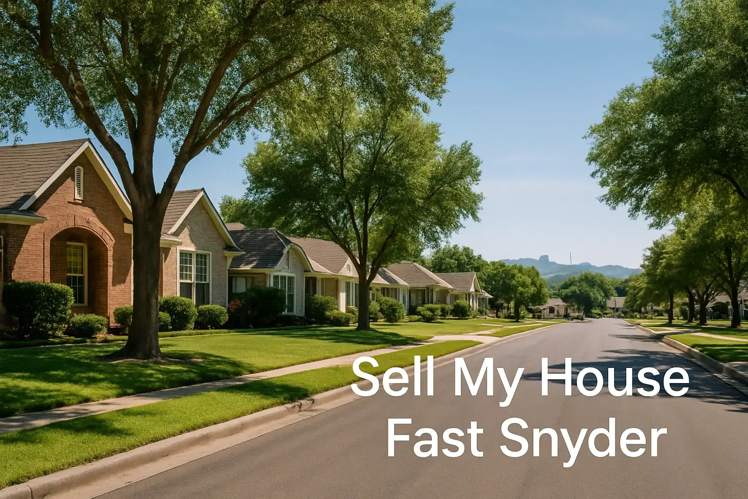 We Buy Houses Snyder