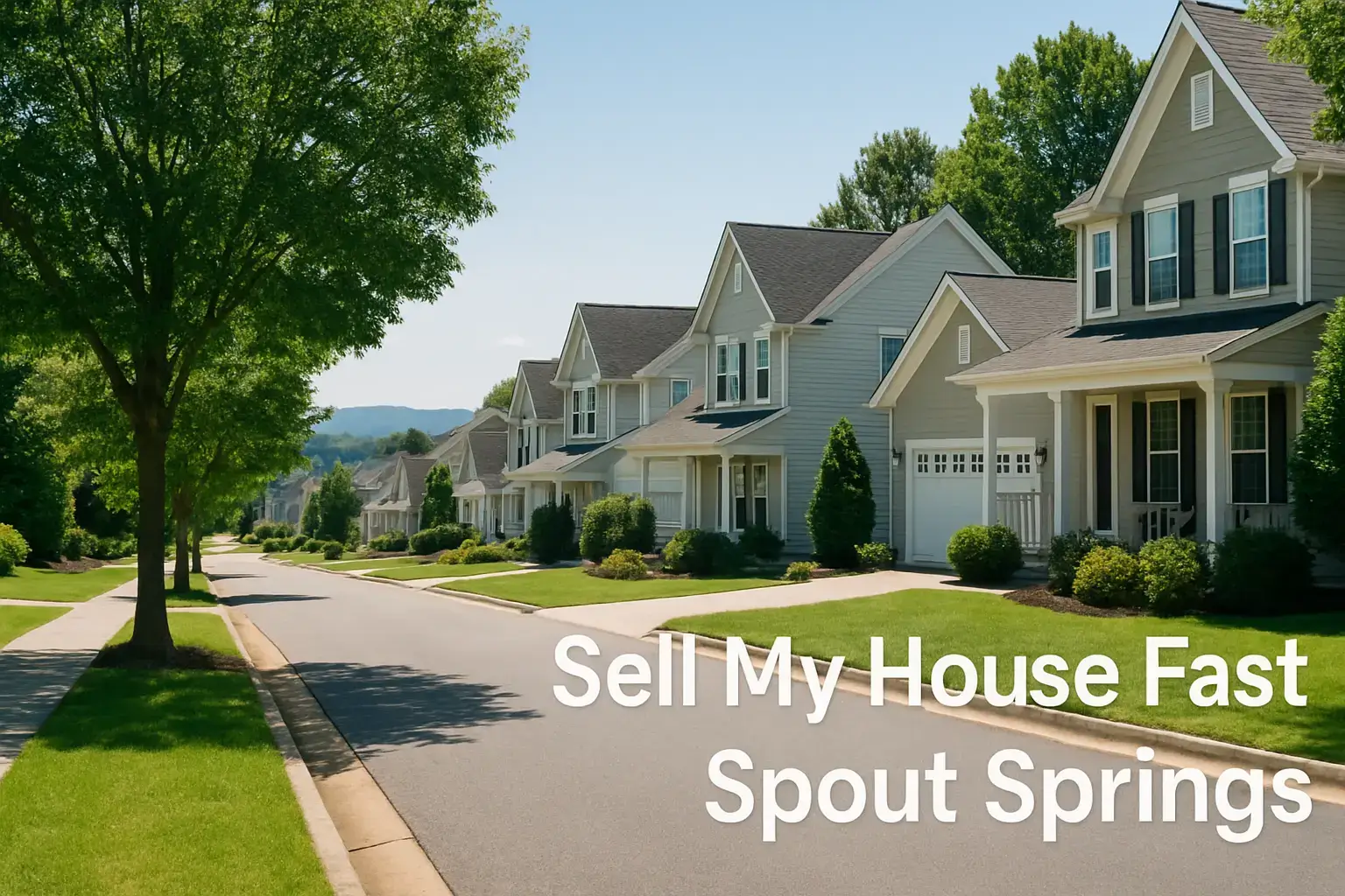 We Buy Houses Spout Springs