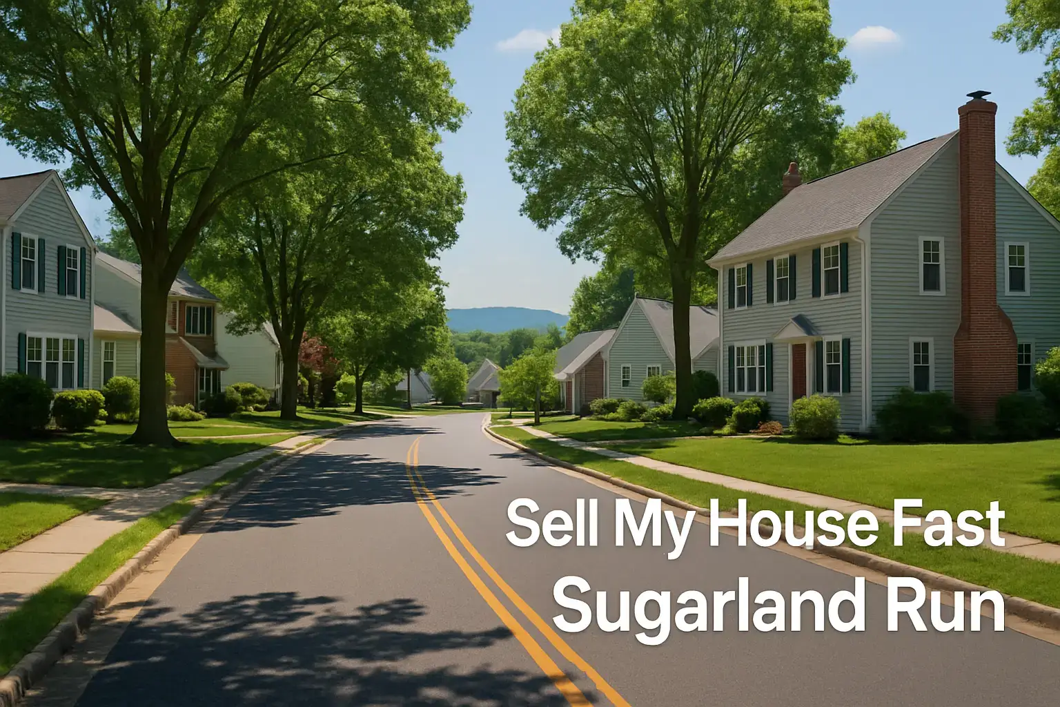 We Buy Houses Sugarland Run
