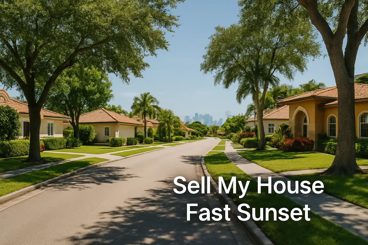 We Buy Houses Sunset