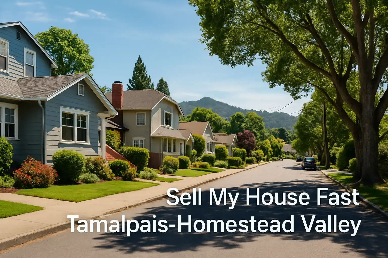 We Buy Houses Tamalpais-Homestead Valley