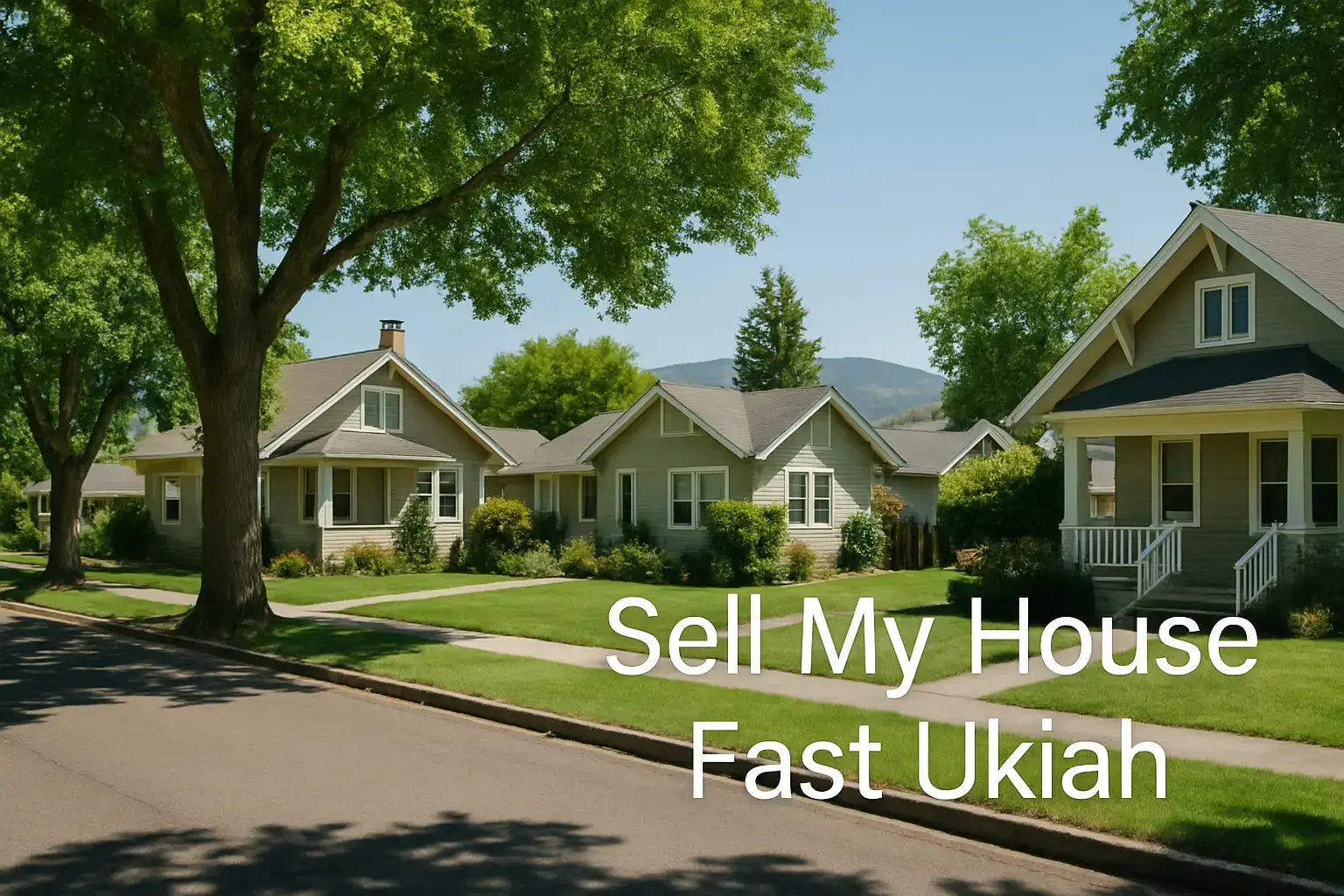 We Buy Houses Ukiah