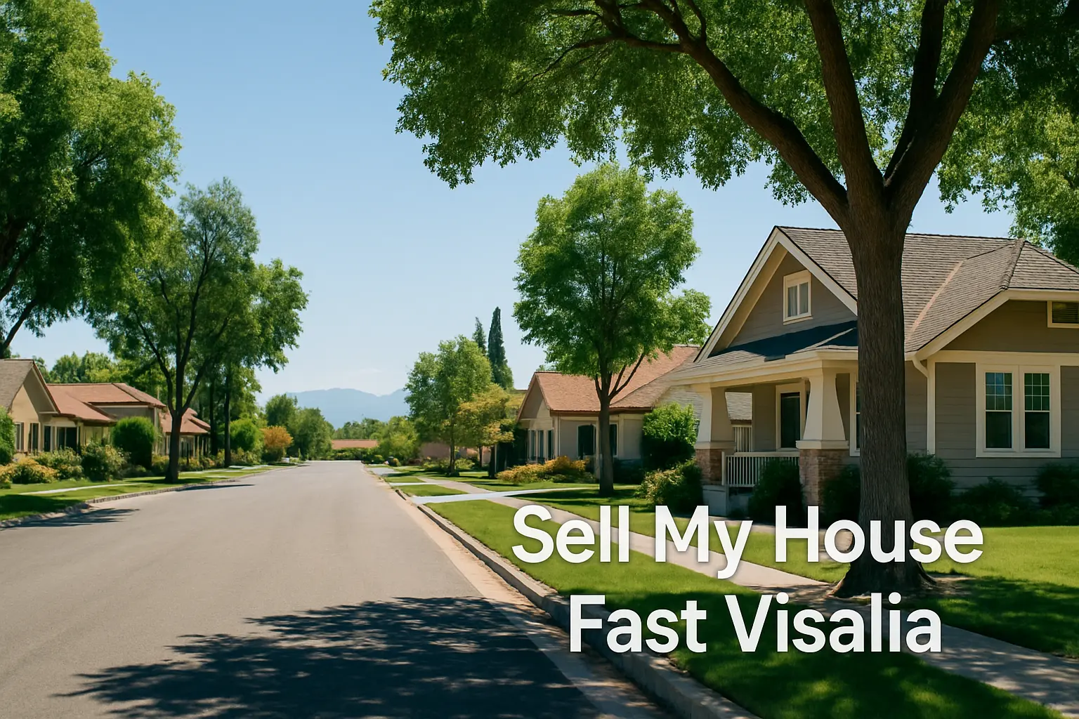 We Buy Houses Visalia