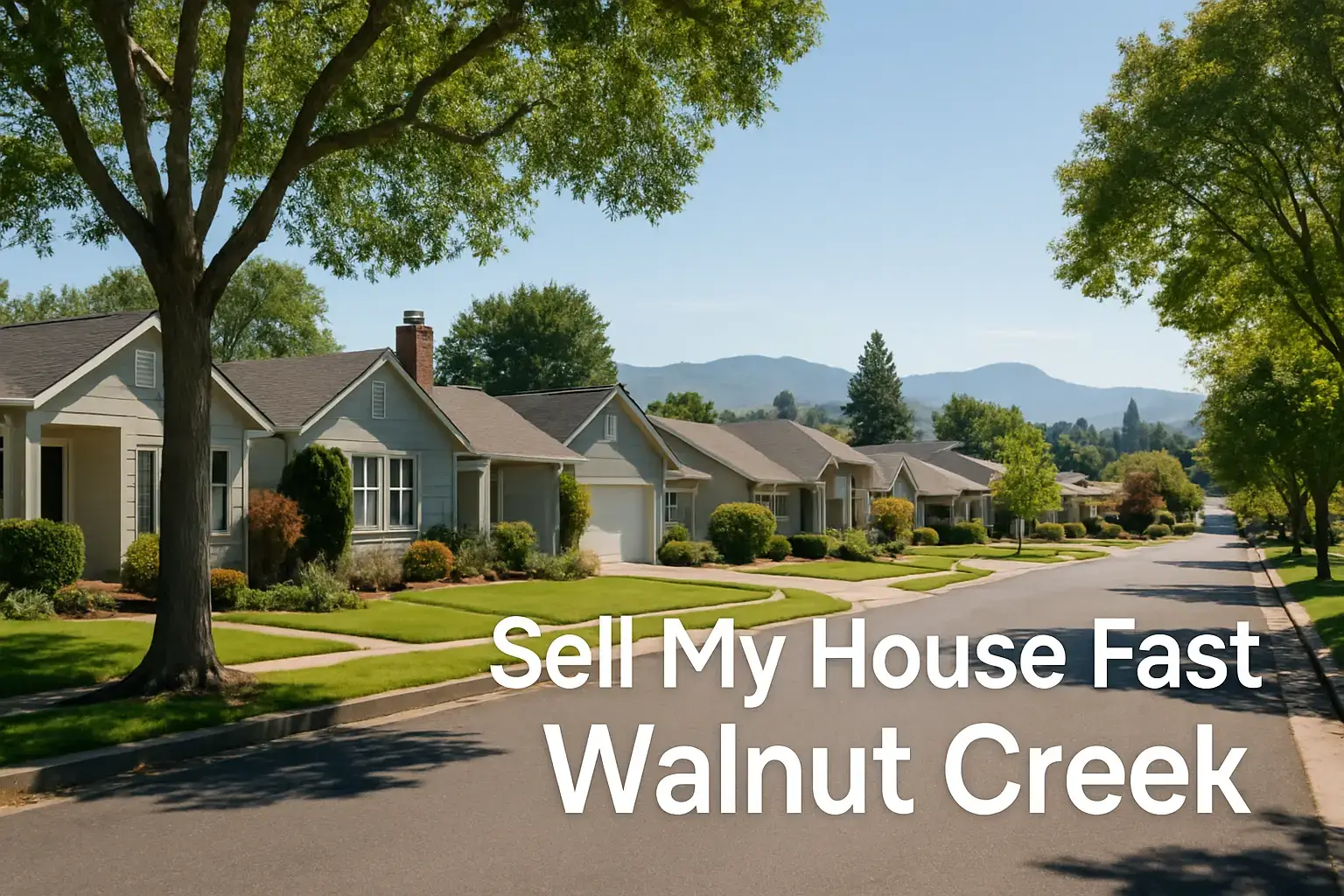 We Buy Houses Walnut Creek
