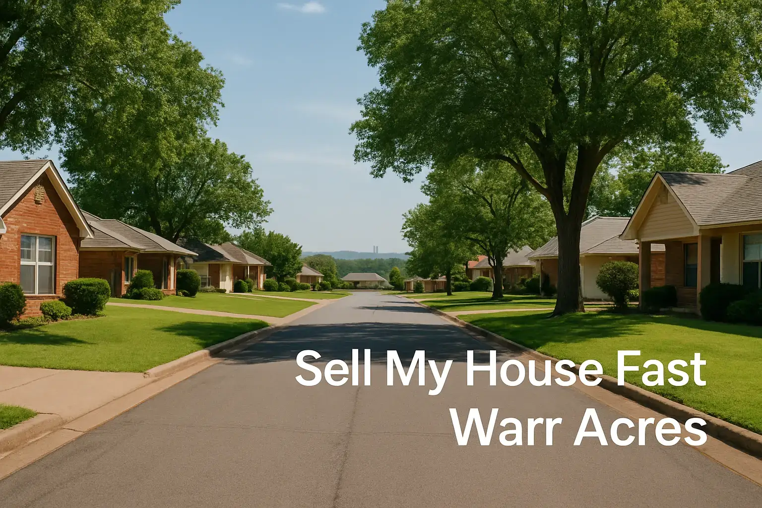 We Buy Houses Warr Acres