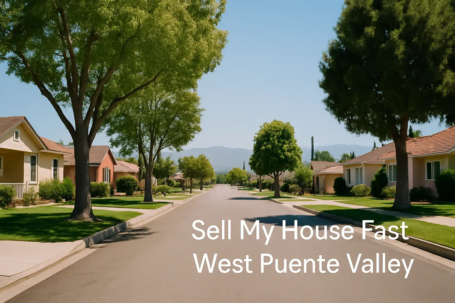 We Buy Houses West Puente Valley