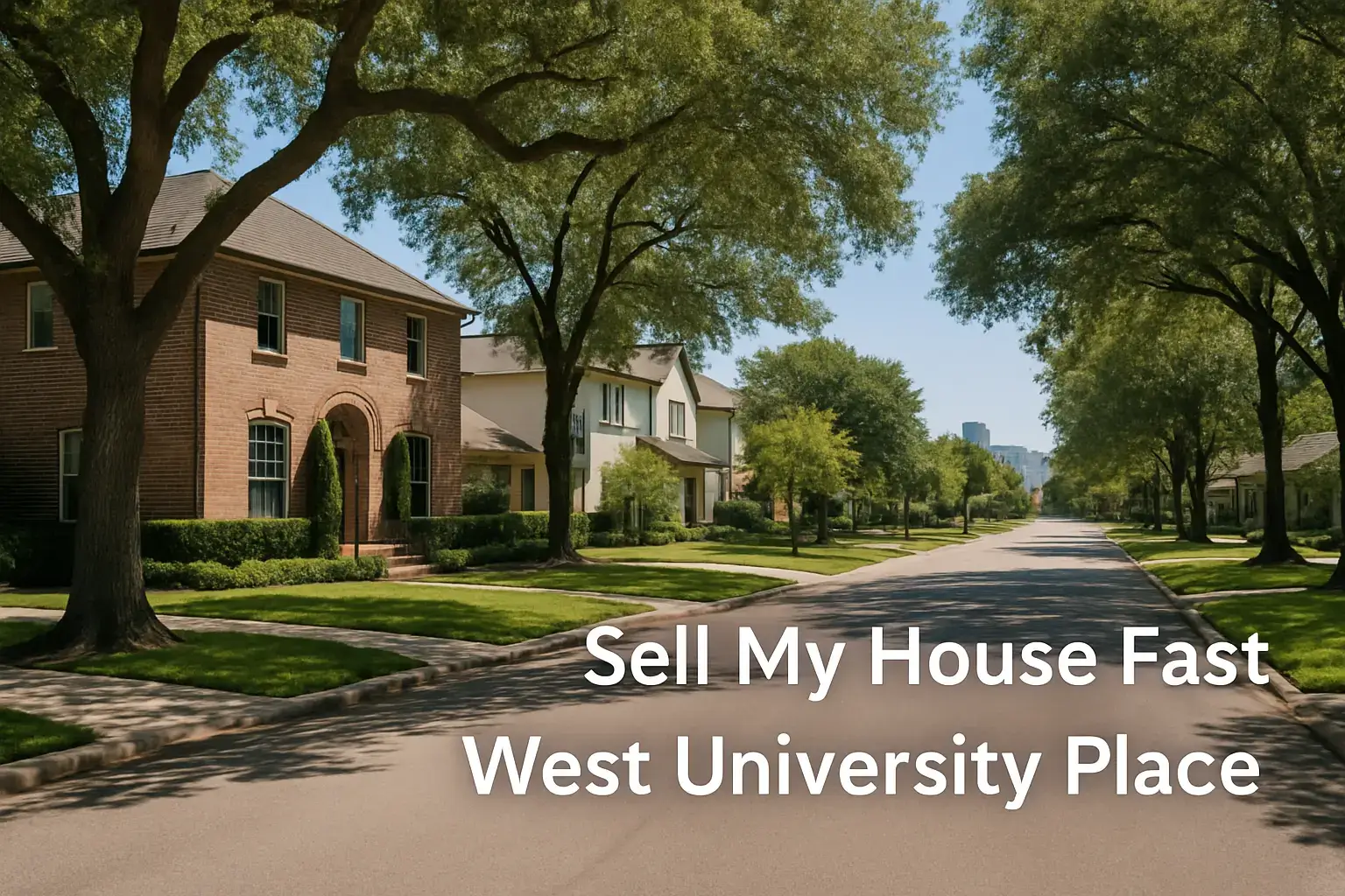 We Buy Houses West University Place