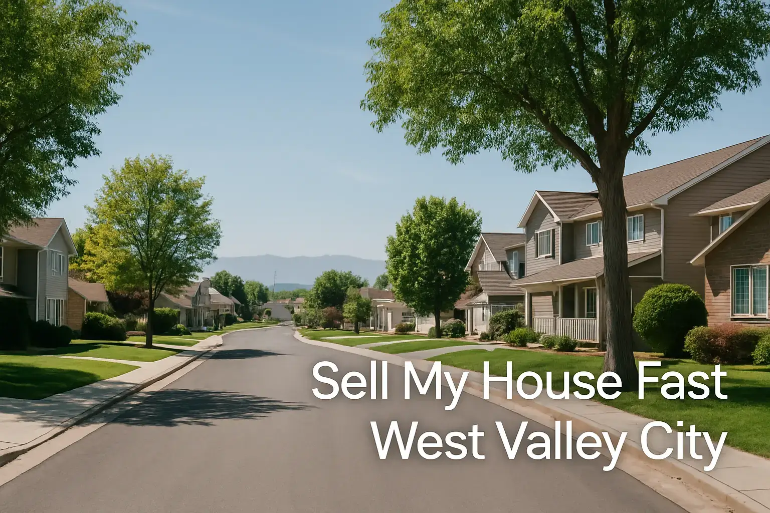 We Buy Houses West Valley City