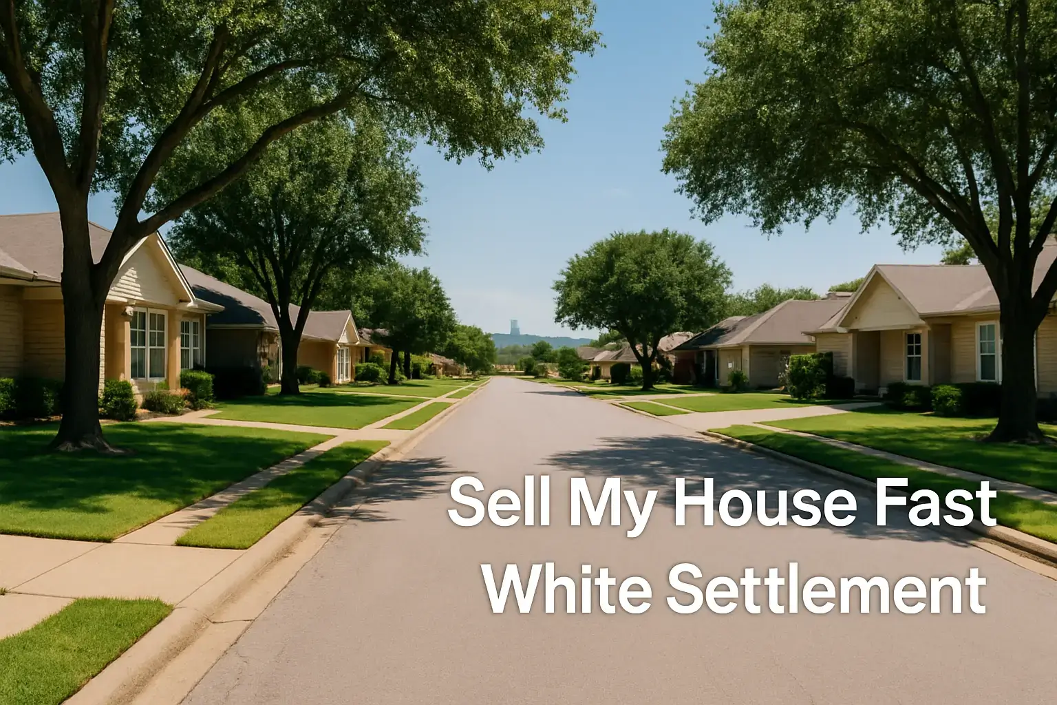 We Buy Houses White Settlement