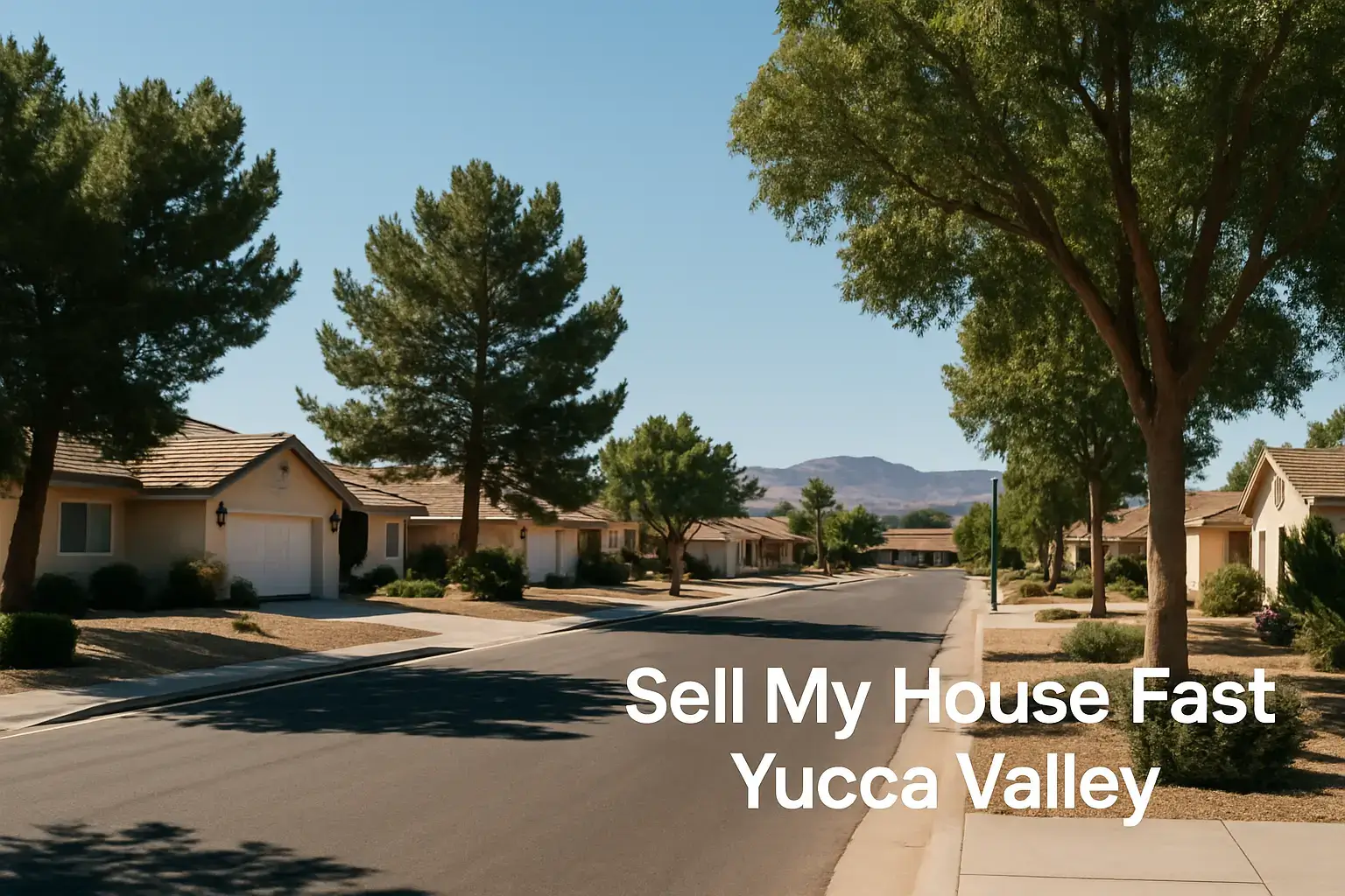 We Buy Houses Yucca Valley