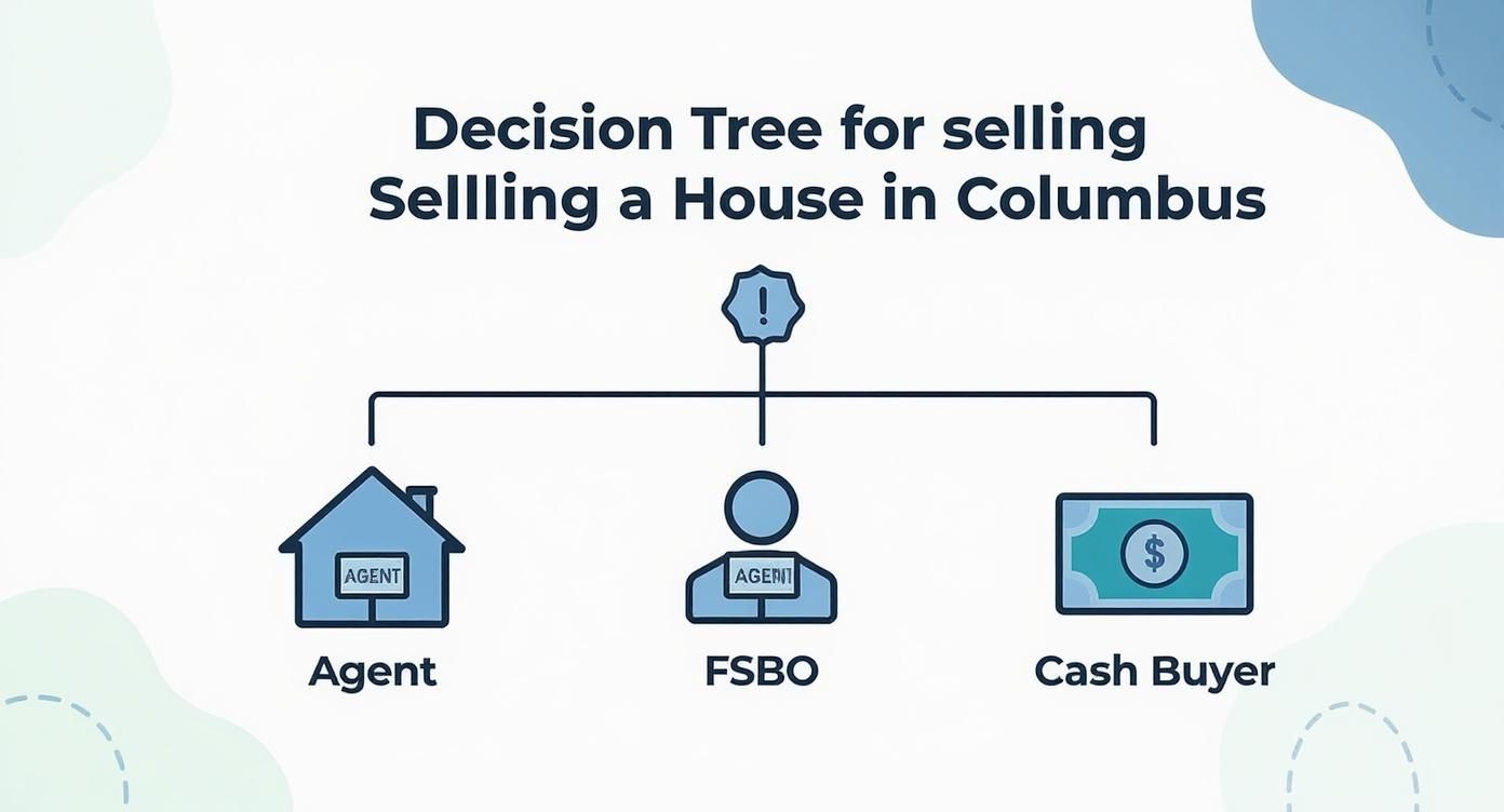 Infographic about sell my house fast columbus ohio