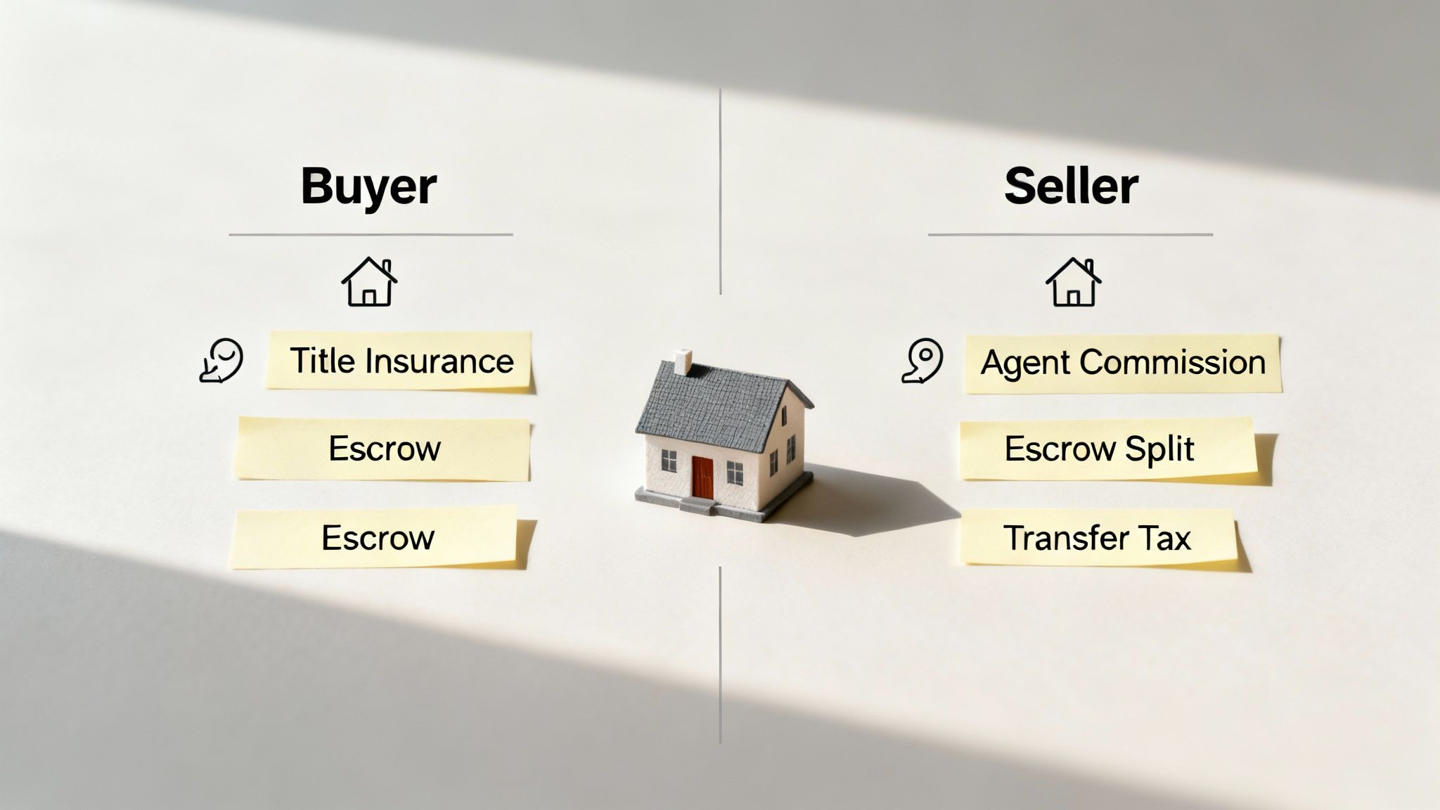 Local closing cost split