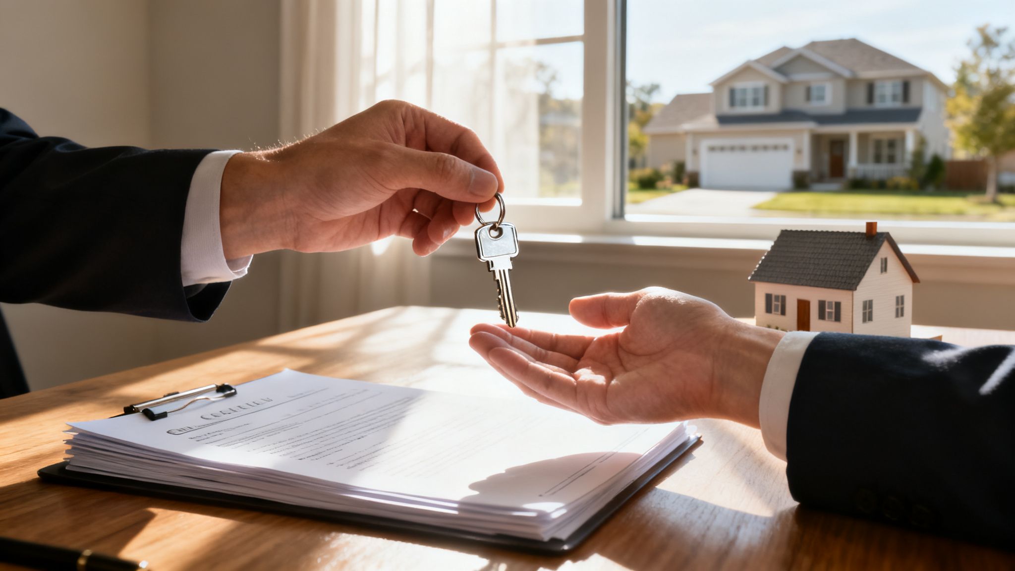 sell my house fast probate home keys