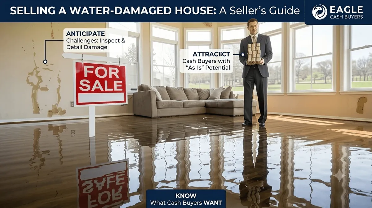 Selling a Water-Damaged House: What Cash Buyers Will Want and What to Anticipate