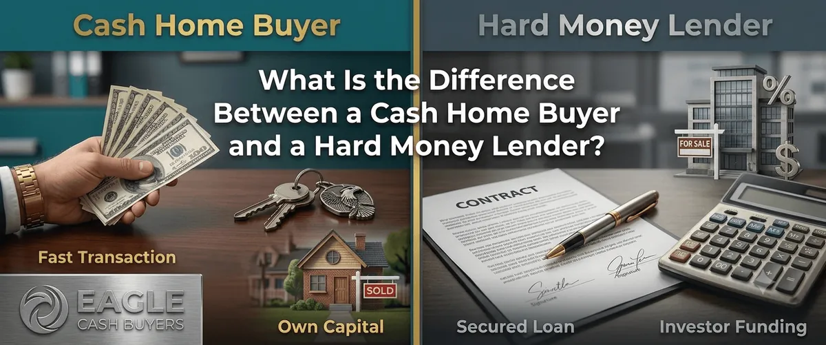 What is the Difference Between a Cash Home Buyer and a Hard Money Lender?