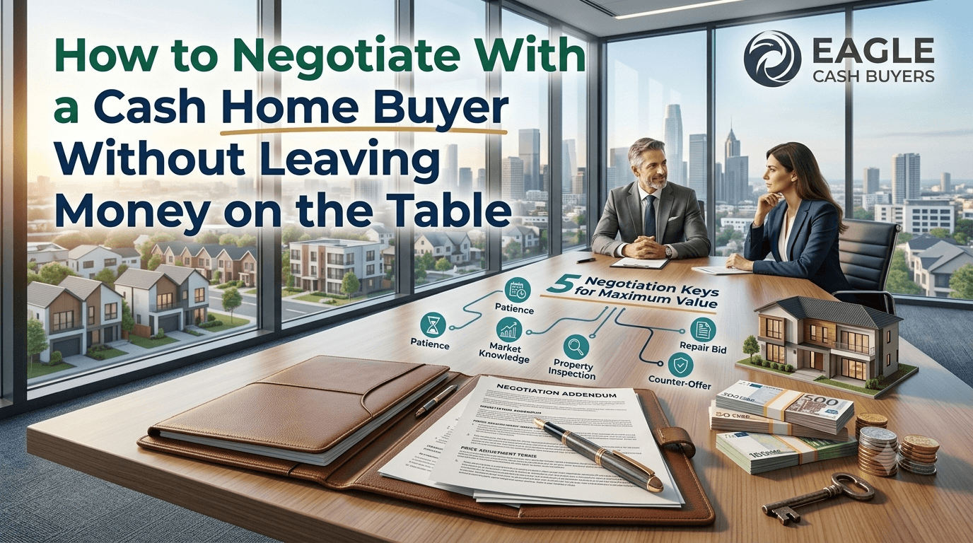 Negotiate With a Cash Home Buyer