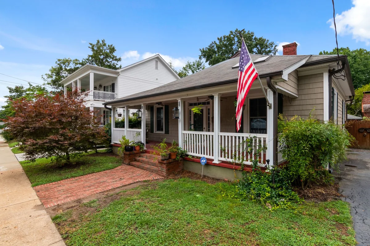Single-family house exterior.