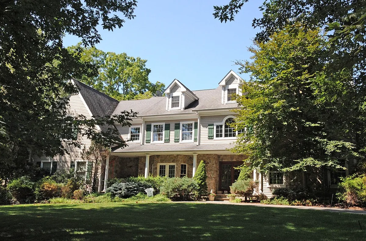 A large house in New Jersey