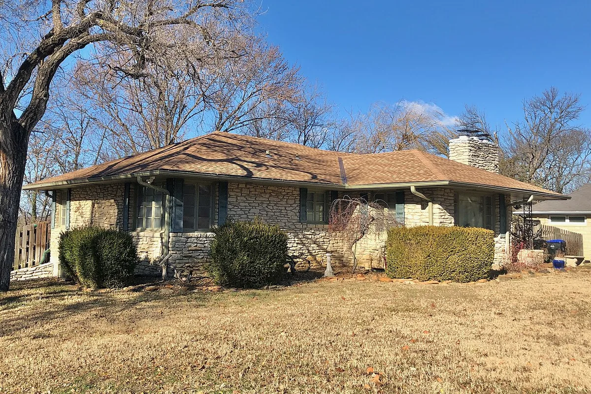A stone house in Kansas