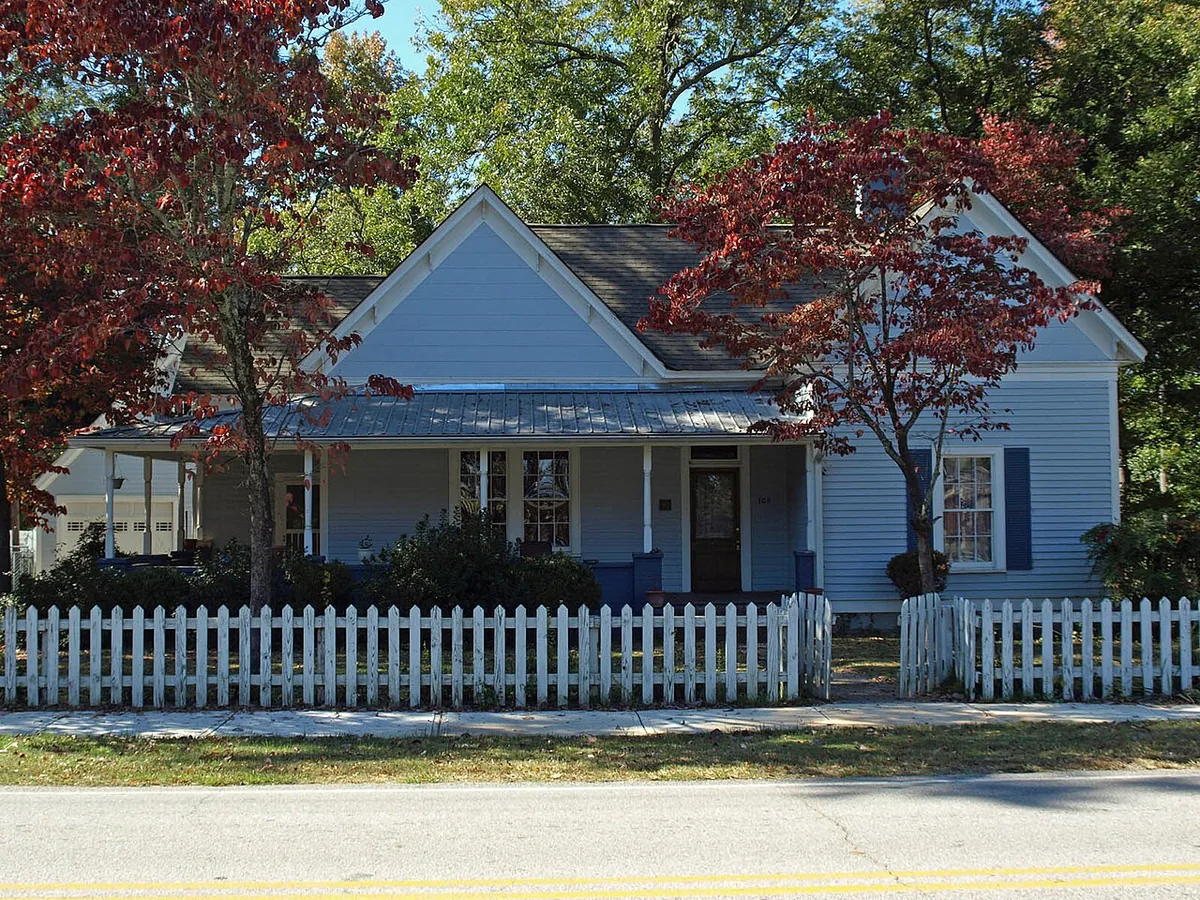 A single-family house